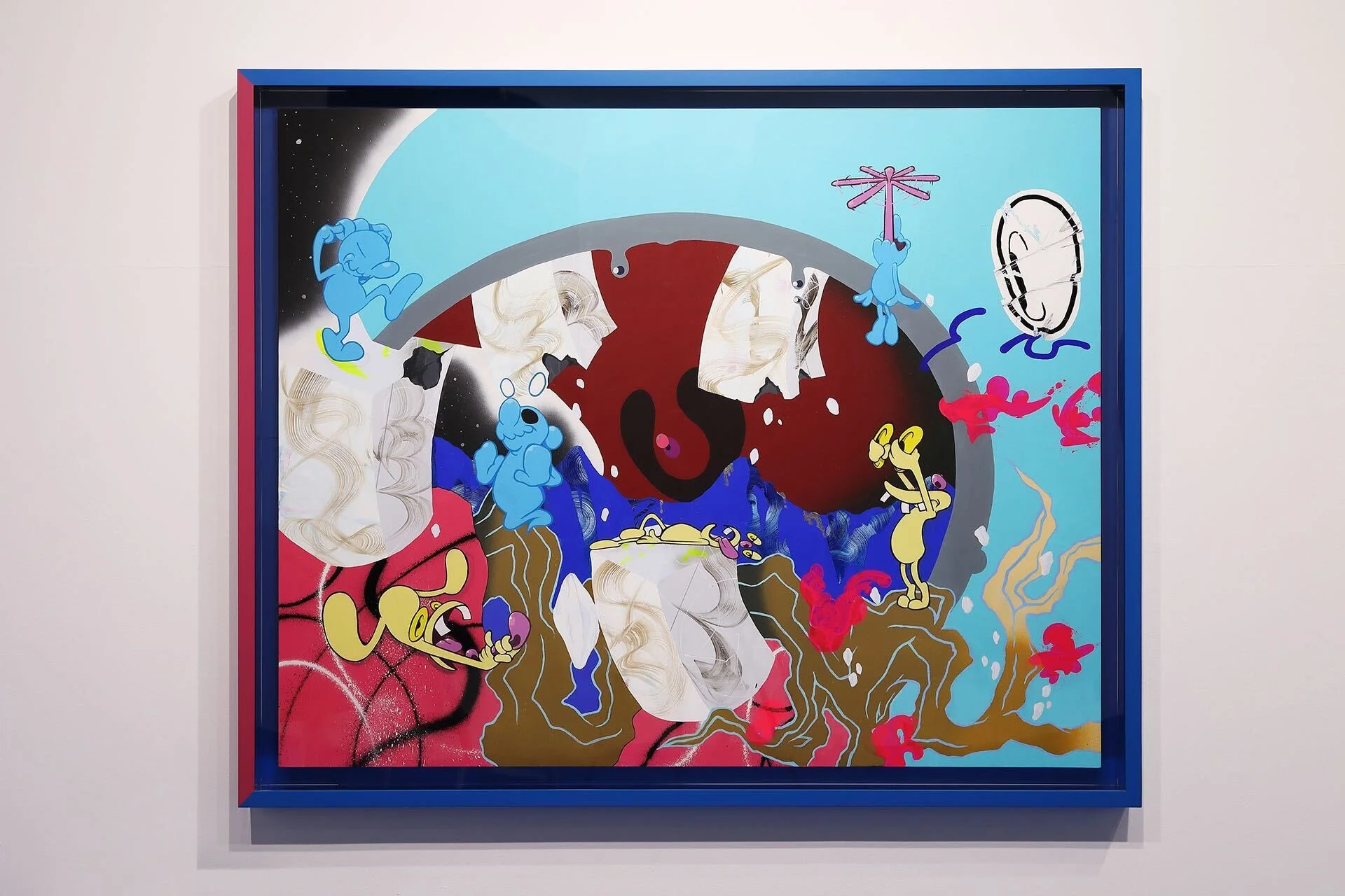 2022春夏新色】 COIN PARKING DELIVERYキャンバス作品 シルク